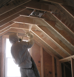  NC attic spray foam insulation
